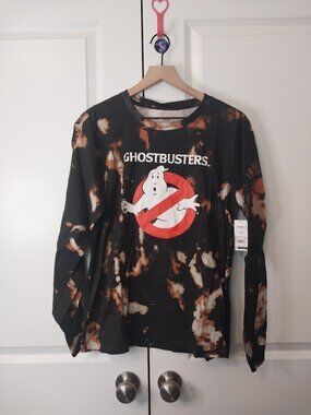 Ghostbusters Long Sleeve T-Shirt Tie-Dye